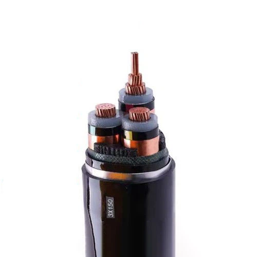 High Voltage Steel Wire Steel Tape Armored XLPE Insulated Power Cable